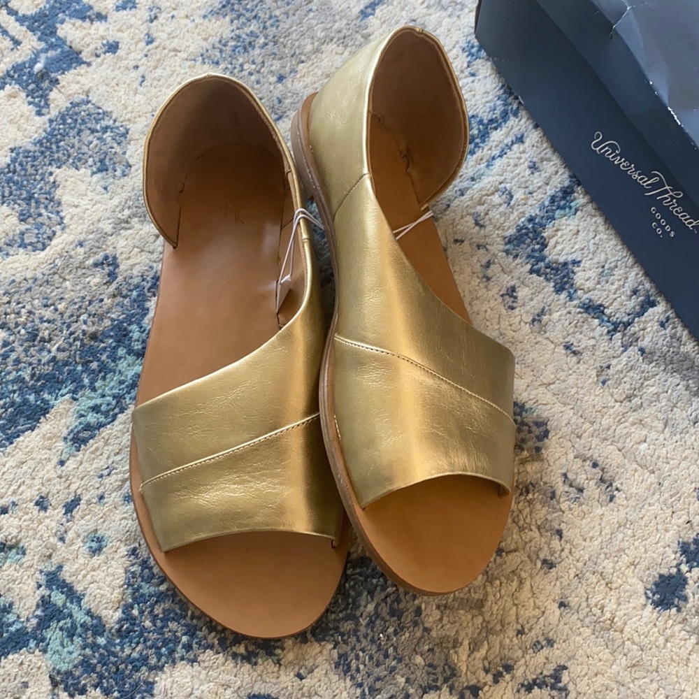 Gold Sandals
